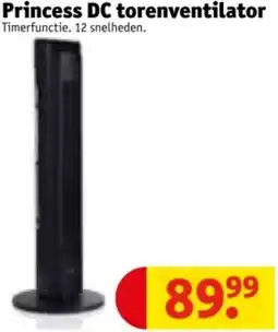 Kruidvat Princess DC torenventilator aanbieding