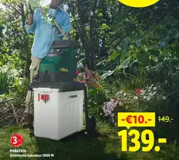 Lidl Parkside Elektrische hakselaar 2800 PARKSIDE aanbieding