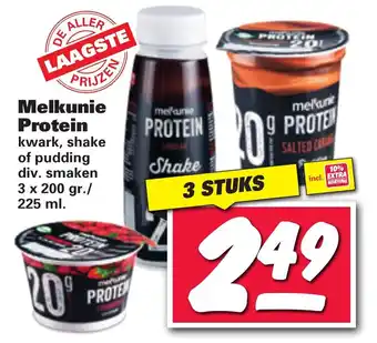 Nettorama Melkunie protein aanbieding