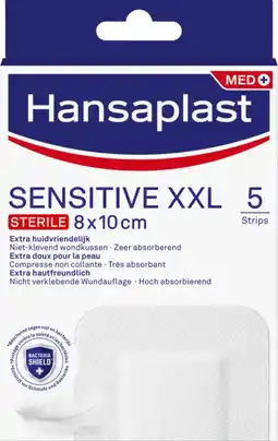 Albert Heijn Hansaplast Sensitive XXL pleister aanbieding
