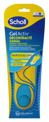 Albert Heijn Scholl Gelactiv insoles casual L aanbieding