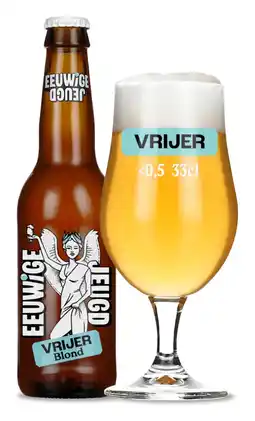 Albert Heijn de Eeuwige Jeugd Vrijer blond 0.5% aanbieding