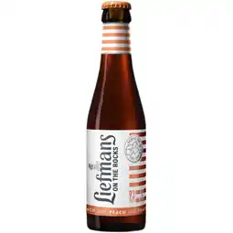 Albert Heijn Liefmans On the rocks peach aanbieding