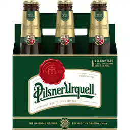 Albert Heijn Pilsner Urquell The original pilsner 6-pack aanbieding