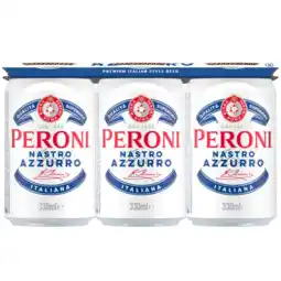 Albert Heijn Peroni Nastro azzurro 6-pack aanbieding