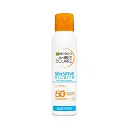 Albert Heijn Ambre Solaire Sensitive expert+ mist spf50 aanbieding
