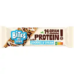 Albert Heijn BitesWeLove Protein bar cookies & cream aanbieding