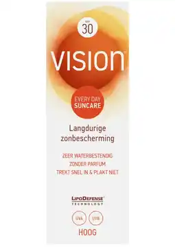 Albert Heijn Vision Every day zonbescherming spf30 aanbieding