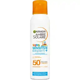 Albert Heijn Ambre Solaire Kids anti-zand mist spray spf50+ aanbieding