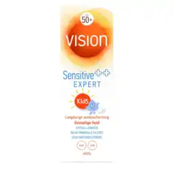 Albert Heijn Vision Kids sensitive++ expert spf50+ aanbieding