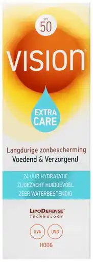 Albert Heijn Vision Extra care spf50 aanbieding