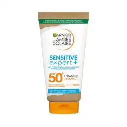 Albert Heijn Ambre Solaire Sensitive expert+ milk spf50 aanbieding