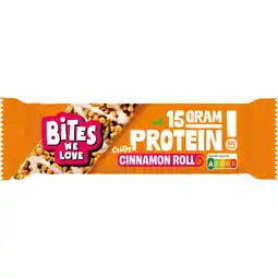 Albert Heijn BitesWeLove Protein bar cinnamon roll aanbieding