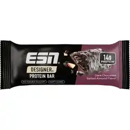 Albert Heijn ESN Designer protein bar dark chocolate aanbieding
