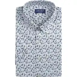 Albert Heijn John Cabot Overhemd print groen maat XXL aanbieding