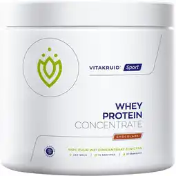 Etos Vitakruid Whey Protein Chocolade 450 GR aanbieding