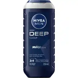 Albert Heijn NIVEA Men deep clean shower gel aanbieding