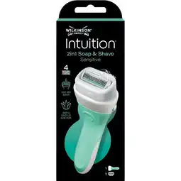 Etos Wilkinson Sword Intuition 2-in-1 Sensitive Razor 1up aanbieding