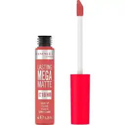 Etos Rimmel London Lasting Mega Matte Liquid Lipstick 200Pink Blink aanbieding