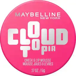 Etos Maybelline New York Cloud Topia Blush Cream Cheek & Lip Mousse 04 Pink Daydream aanbieding