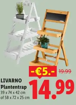Lidl Livarno Plantentrap aanbieding