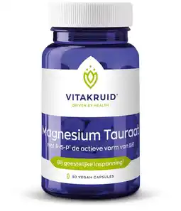 Etos Vitakruid Magnesium Tauraat P5 Vegan Capsules 30 stuks aanbieding