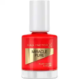 Etos Max Factor Miracle Pure Vegan Nagellak 305 Scarlet Poppy aanbieding