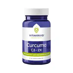 Etos Vitakruid Curcuma C3-2X Vegan Capsules 30 stuks aanbieding