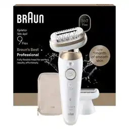 Etos Braun Epilator Silk-épil Flex 9-030 3D aanbieding