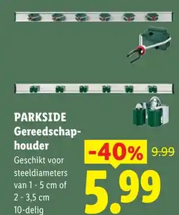 Lidl Parkside Gereedschaphouder aanbieding