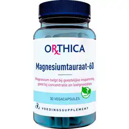 Etos Orthica Magnesium Tauraat Vegan Capsules 30 stuks aanbieding
