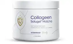 Etos Vitakruid Collageen Solugel Matcha Poeder 150 gram aanbieding