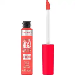 Etos Rimmel London Lasting Mega Matte Liquid Lipstick 600Coral Sass aanbieding