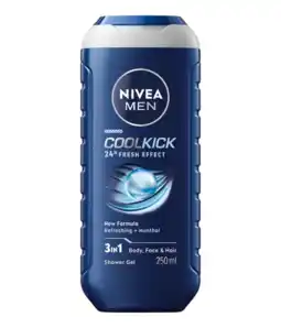 Albert Heijn NIVEA Men cool kick shower gel aanbieding
