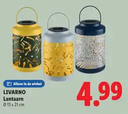 Lidl Livarno Lantaarn aanbieding