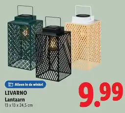 Lidl Livarno Lantaarn aanbieding
