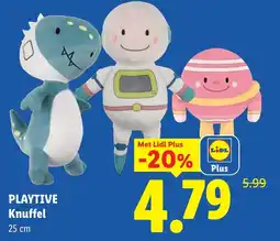 Lidl Playtive knuffel aanbieding