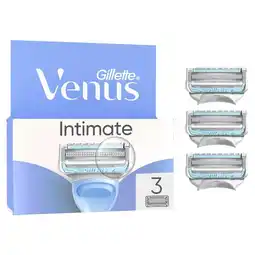 Etos Gillette Venus Intimate Navulmesjes 3 Stuks aanbieding