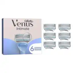 Etos Gillette Venus Intimate Navulmesjes Aloe Vera 6 stuks aanbieding