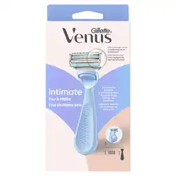 Etos Gillette Venus Intimate Scheersysteem Met 1 Navulmesje aanbieding