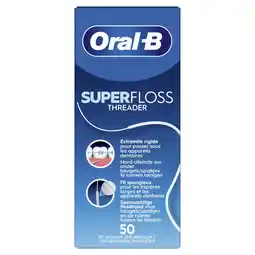 Etos Oral-B Super Floss Flosdraad 50 stuks aanbieding
