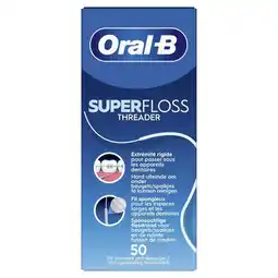 Etos Oral-B Super Floss Flosdraad 50 stuks aanbieding