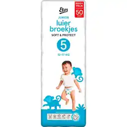 Etos Etos Luierbroekjes Maat 5 Jumbo Pack 50 Stuks aanbieding