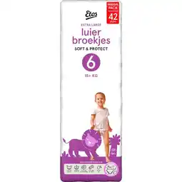 Etos Etos Luierbroekjes Extra Large Maat 6 15+ kg Jumbo Pack 42 stuks aanbieding