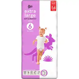 Etos Etos Luiers Extra Large Maat 6 Jumbo Pack 54 Stuks aanbieding