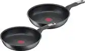 Bol.com Tefal Unlimited - Pannenset - Ø22 en Ø28 cm - Inductie - Anti-aanbaklaag - Duurzaam aanbieding