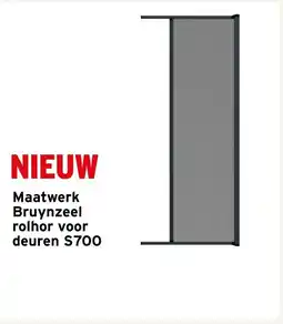 GAMMA Maatwerk Bruynzeel rolhor voor deuren S700 aanbieding