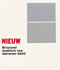 GAMMA Bruynzeel duoplissé voor dakramen S800 aanbieding