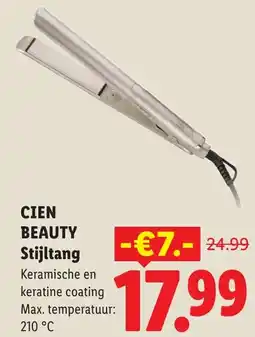 Lidl Cien Beauty Stijltang aanbieding