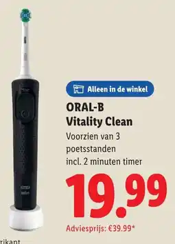 Lidl Oral-b vitality clean aanbieding